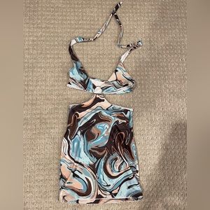 White Fox Boutique print dress